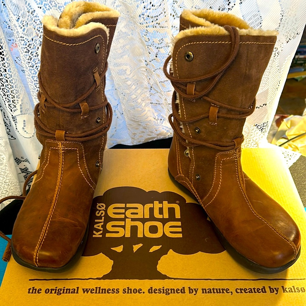 KALSO MIRAGE EARTH BOOTS 6.5 winter